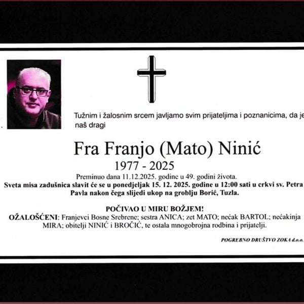 In memoriam, Fra Franjo Ninić
