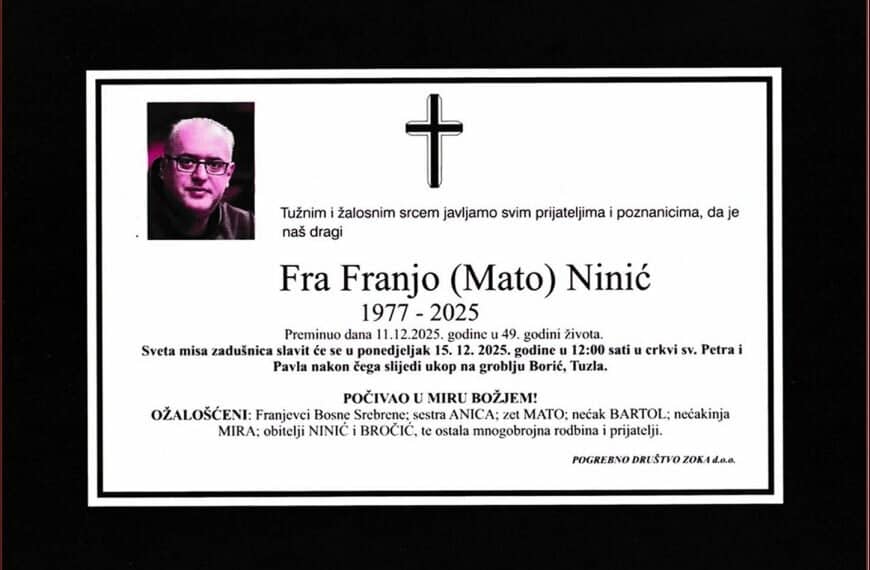In memoriam, Fra Franjo Ninić