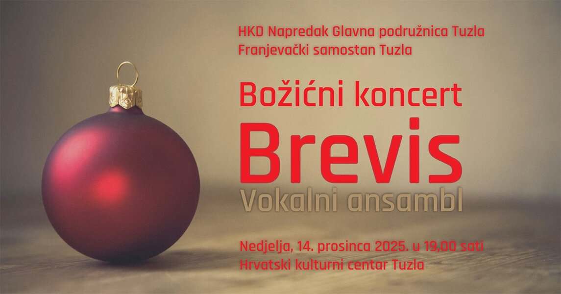 Bozicni koncert, Tuzla, Brevis Osijek