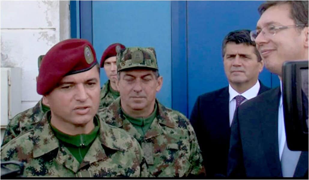 Vojska RS, brigadni general Nenad Zonic, Kozar, kolumna