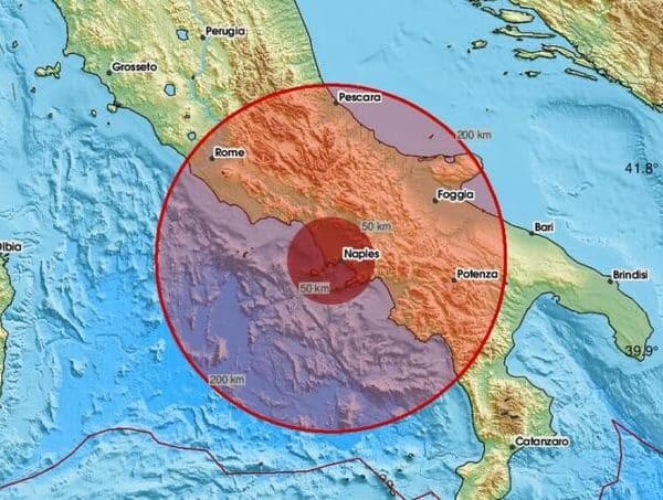 cak sest manjih potresa tokom noci pogodilo italiju