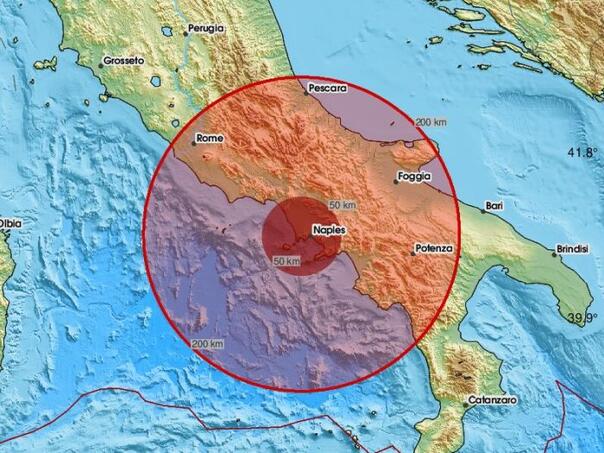 cak sest manjih potresa tokom noci pogodilo italiju
