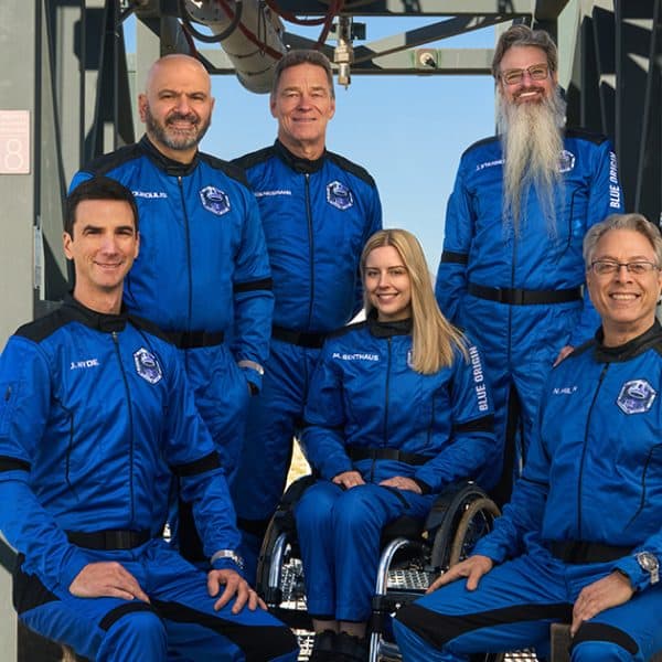 Prva osoba u invalidskim kolicima poletjela u svemir