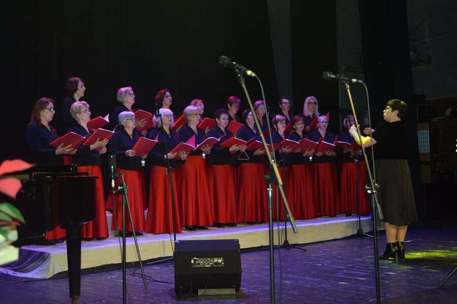 sinoc je u bkc tuzla uprilicen tradicionalni bozicni koncert hora slovencice u organizaciji udruzenja slovenaca tuzla