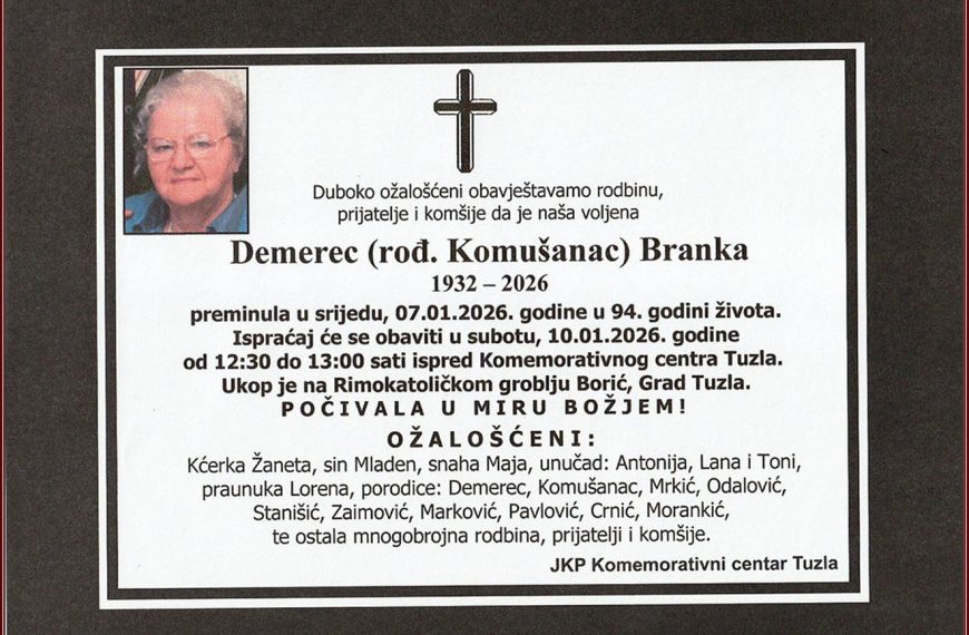 Inn memoriam, Branka Demerec