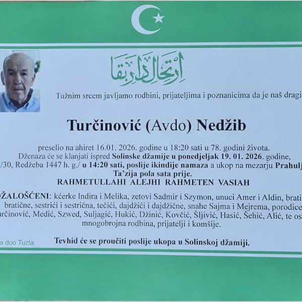 In memoriam - Nedzib Turcinovic