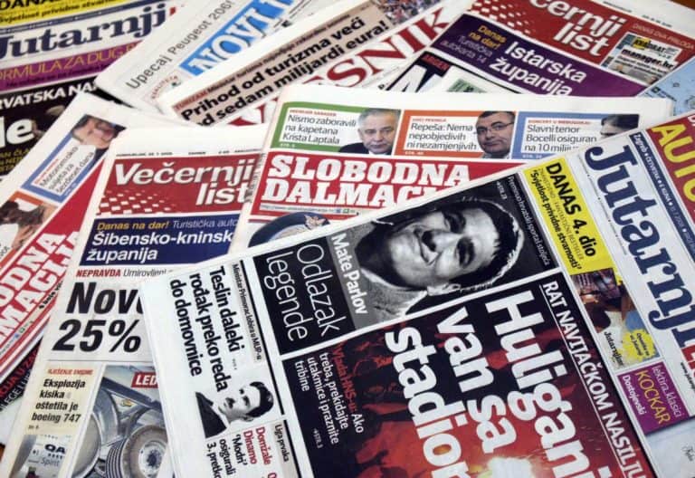 novine, hrvatska