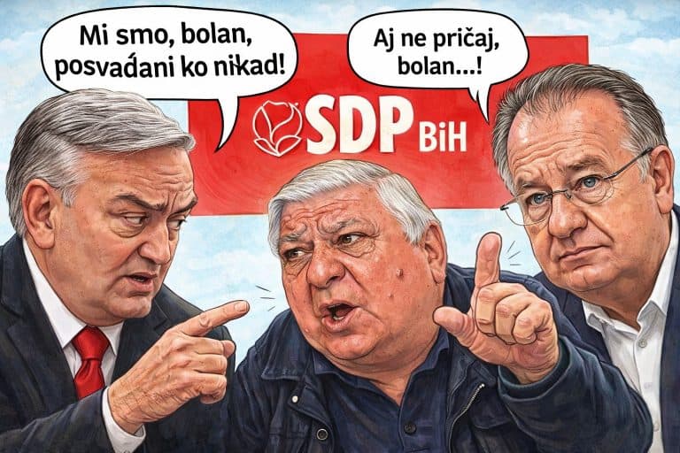 kakrikatura, SDP BiH