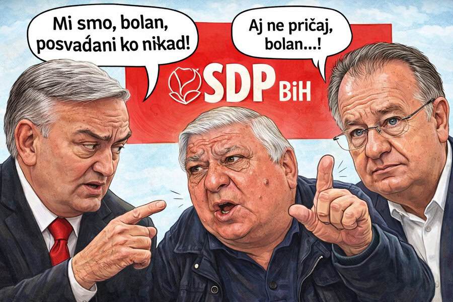 kakrikatura, SDP BiH