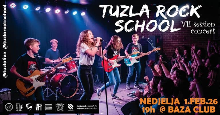 tuzla rock school, koncert, upis