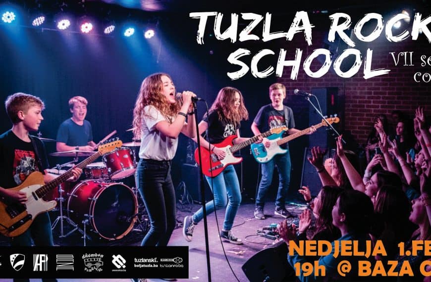 tuzla rock school, koncert, upis