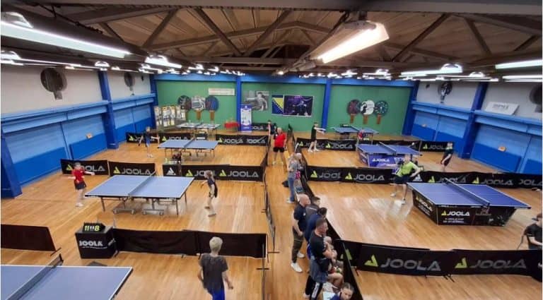 tokom zimskog raspusta u tuzli je organizovana besplatna skola stonog tenisa