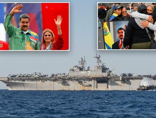 Maduro i njegova supruga putuju na ratnom brodu Iwo Jima