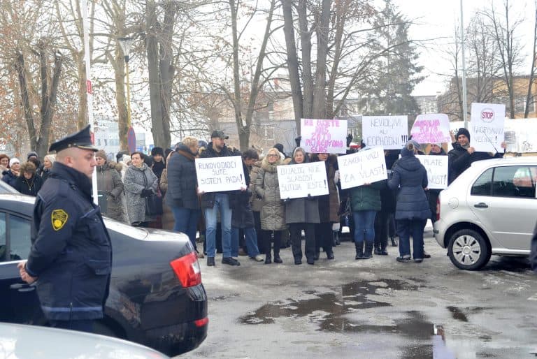 Strajk, pravosudje, tk