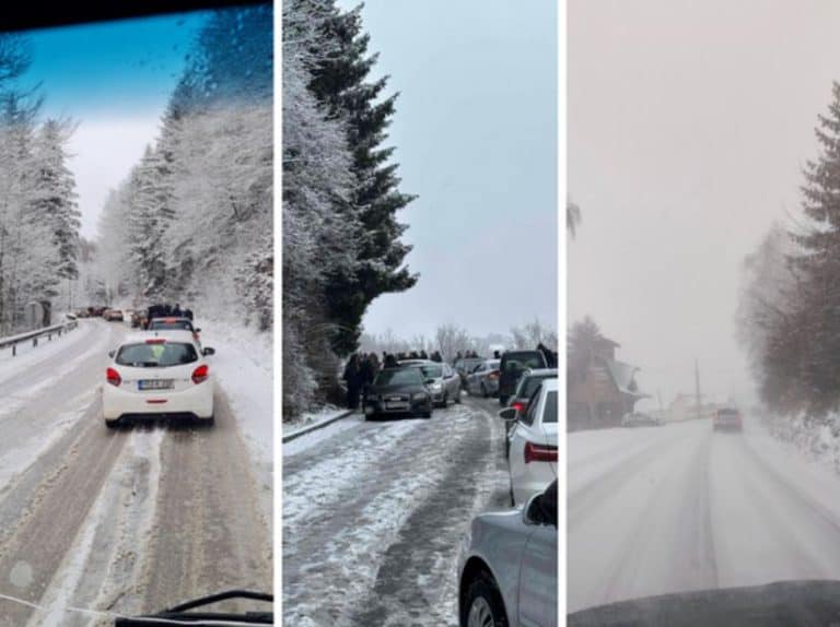 snijezne padavine stvorile su probleme u saobracaju sirom bih