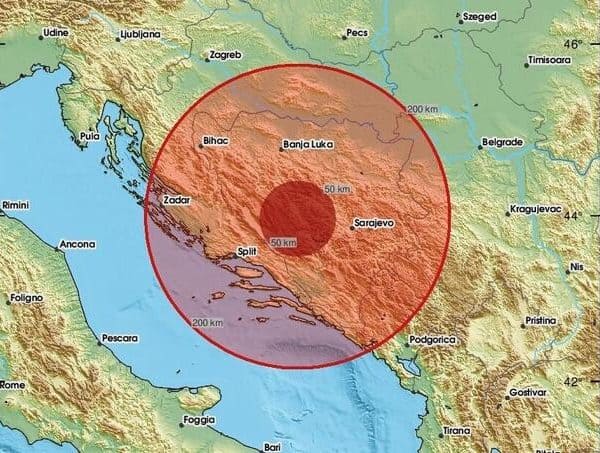 Zemljotres u Bugojnu, građani prijavljuju snažno podrhtavanje tla