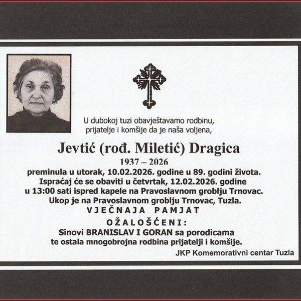 In memoriam, Jevtic