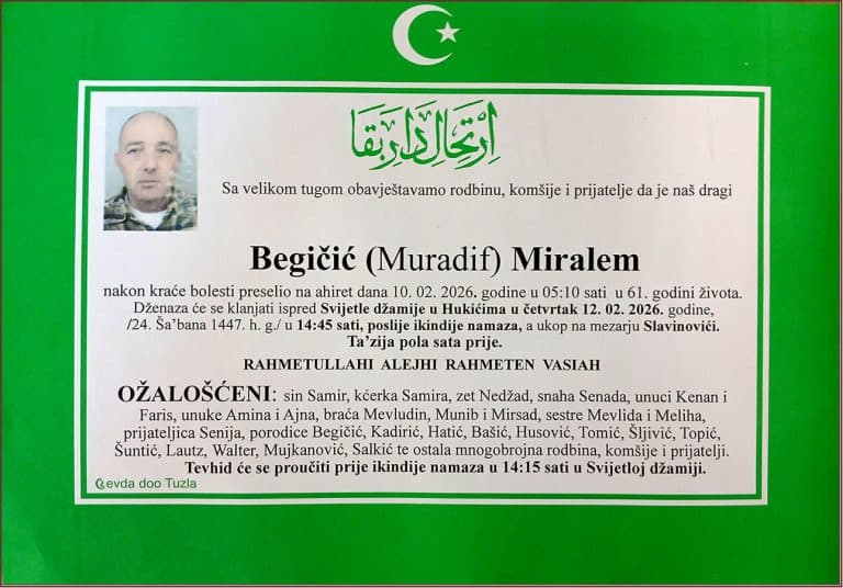 In memoriam, Begicic