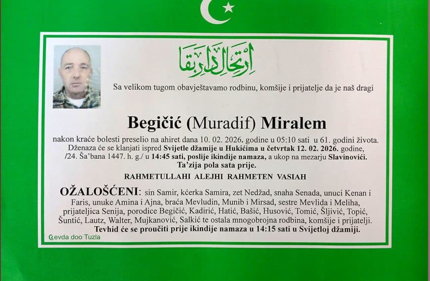 In memoriam, Begicic