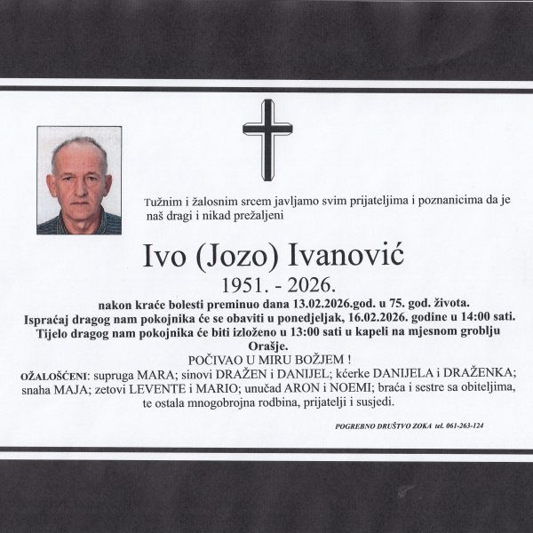 In memoriam, Ivanovic