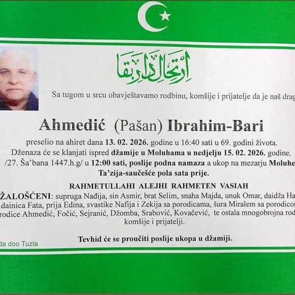In memoriam: Ibrahim (Pašana) AHMEDIĆ – Bari
