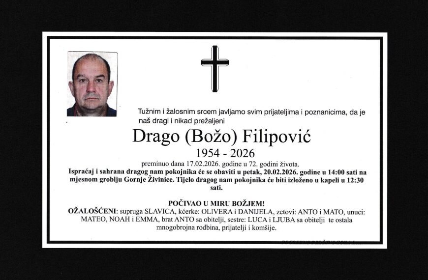 In memoriam, Filipovic