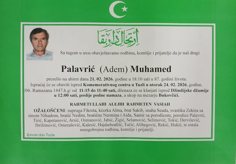 In memoriam, Palavric