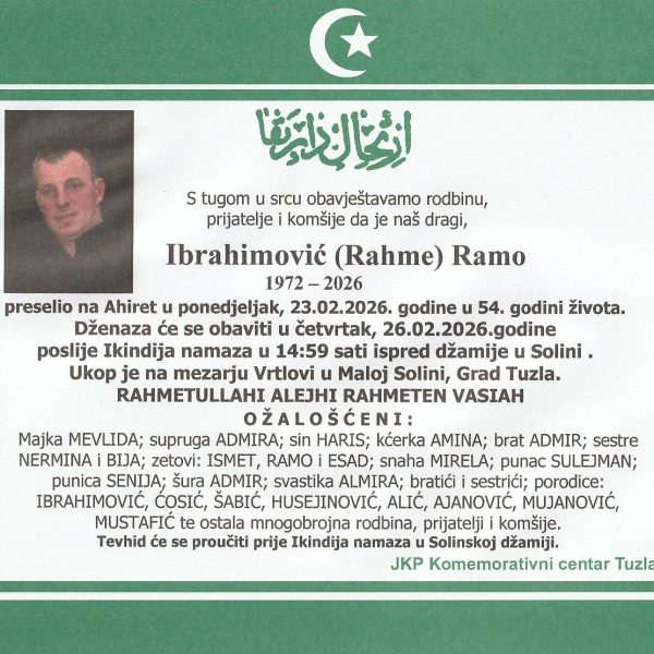 In memoriam, Ibrahimovic