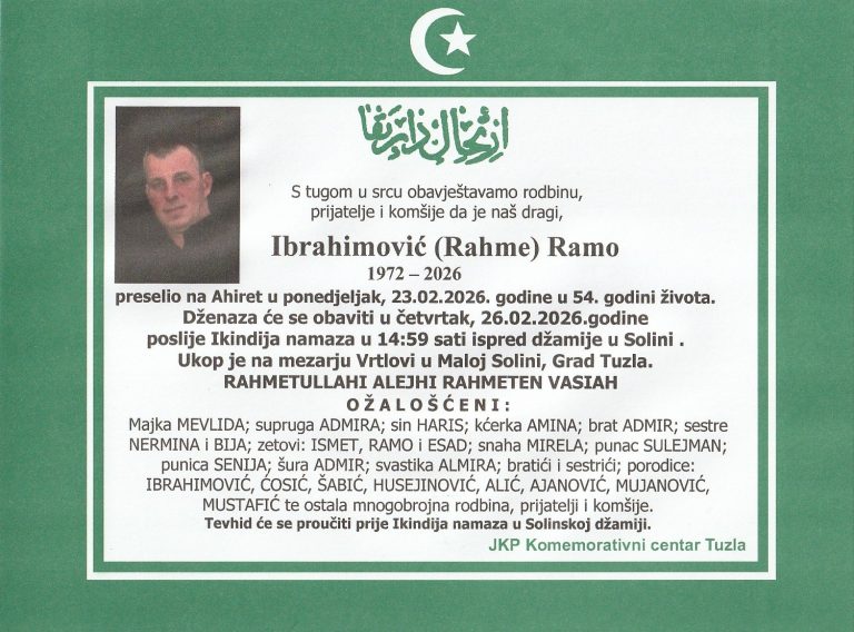 In memoriam, Ibrahimovic