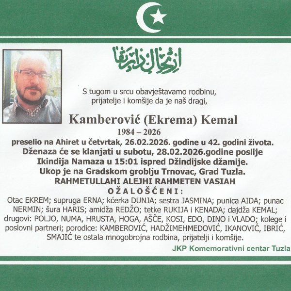 In memoriam, Kamberovic