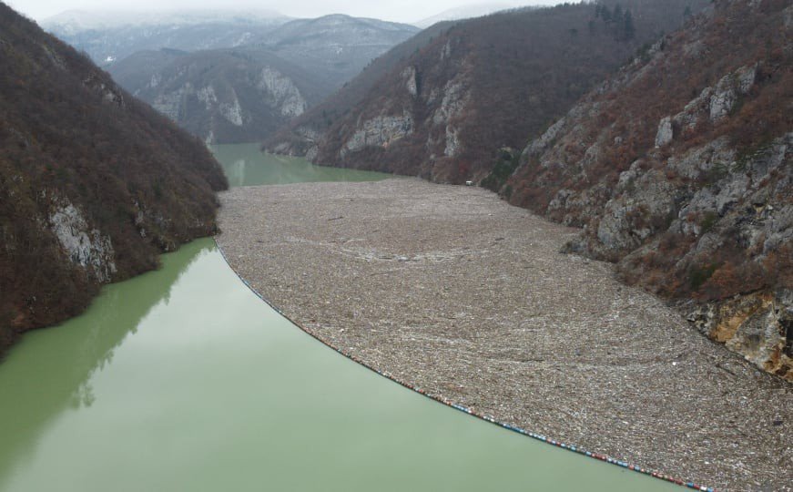 ekologija, Drina, smece