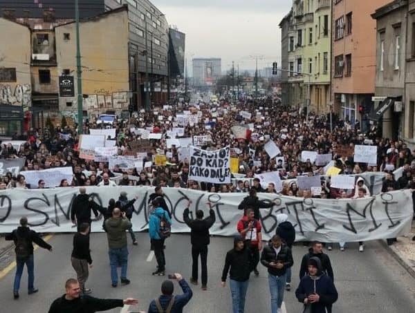 Danas peti dan protesta, Uk zakazao press konferenciju