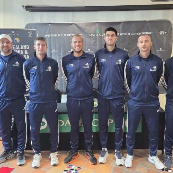davis cup teniska reprezentacija bih saz - nala protivnike za baraz za ostanak u prvoj sbvkjetskoj grupi