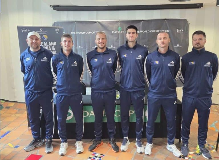 davis cup teniska reprezentacija bih saz - nala protivnike za baraz za ostanak u prvoj sbvkjetskoj grupi