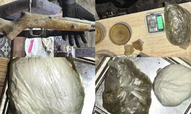 policijski sluzbenici prilikom pretresa tuzlaka i imovine koju koristi pronasli drogu i oruzje