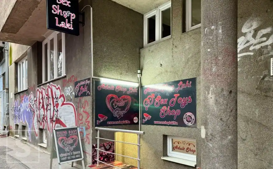 Opljačkan sex shop u centru Sarajeva