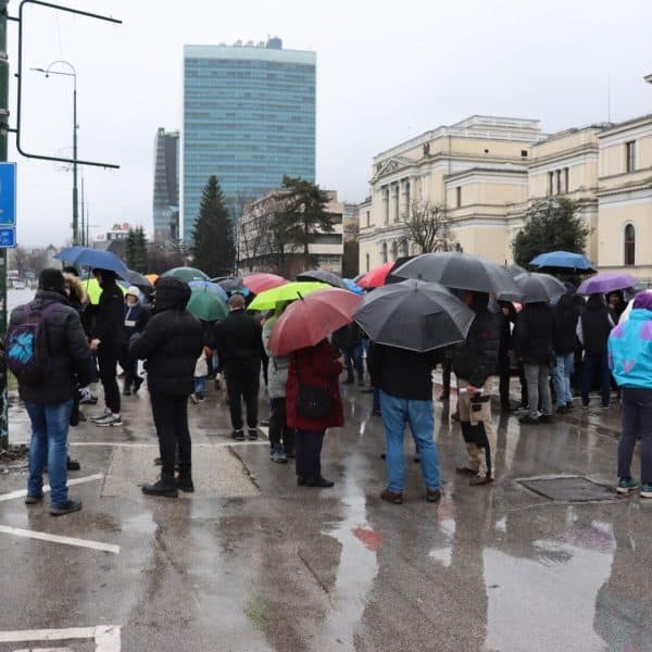Počelo novo okupljanje građana u Sarajevu