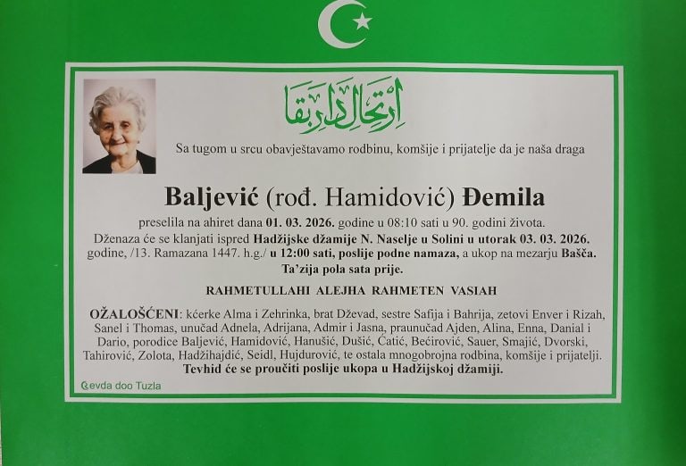 In memoriam, Baljevic