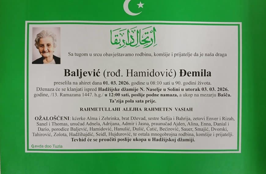 In memoriam, Baljevic