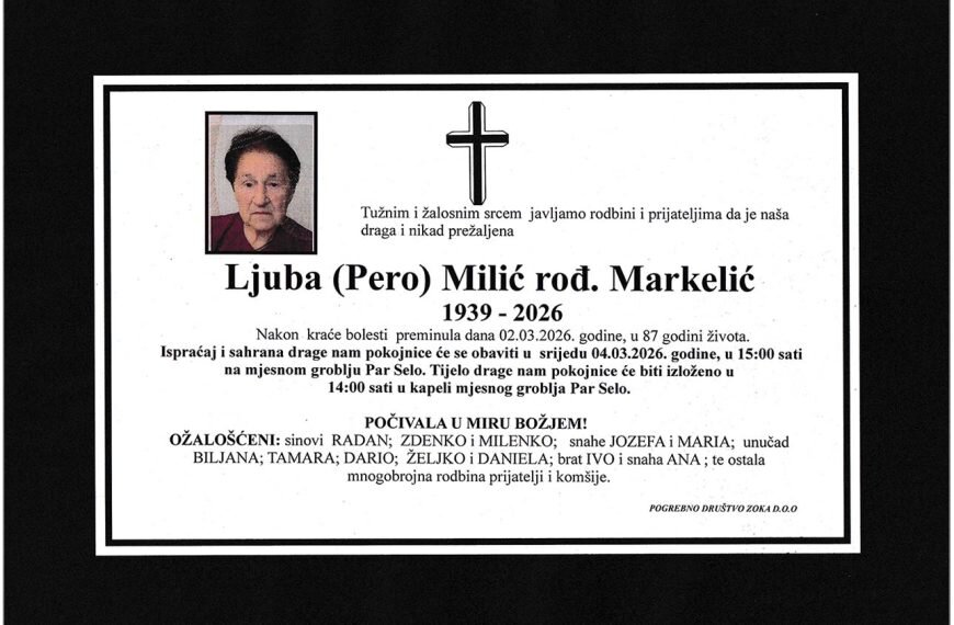 In memoriam, Markelic