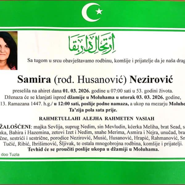 In memoriam, Nezirovic