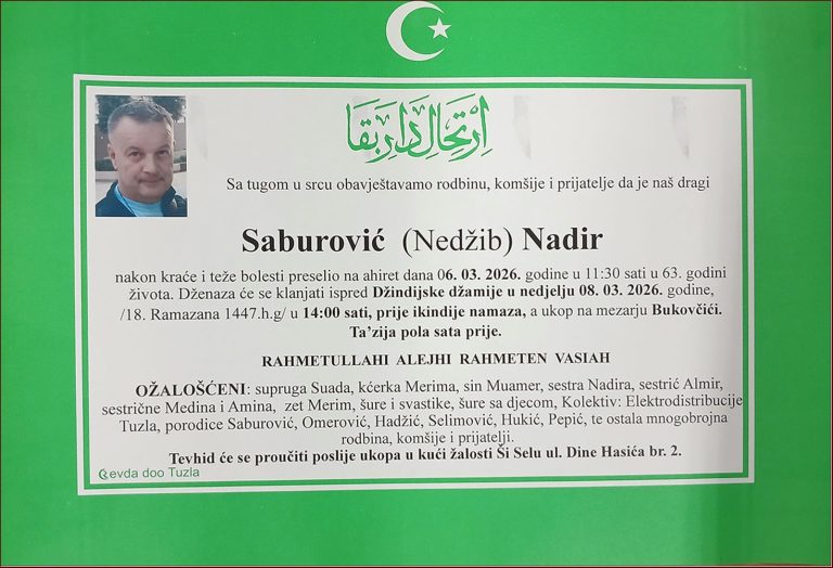 In memoriam, Saburovic