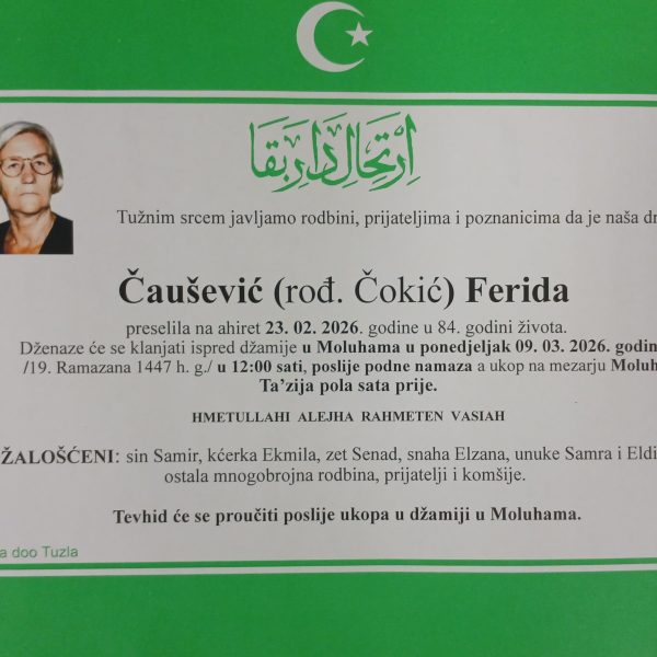 In memoriam, Causevic