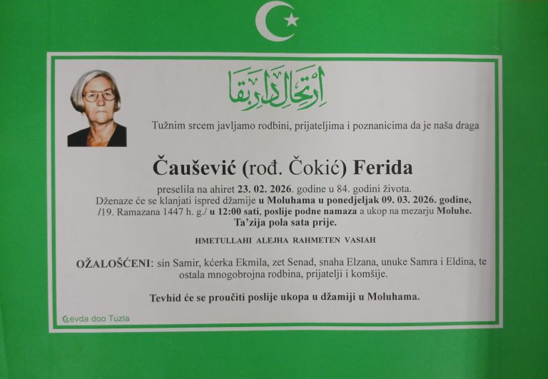 In memoriam, Causevic