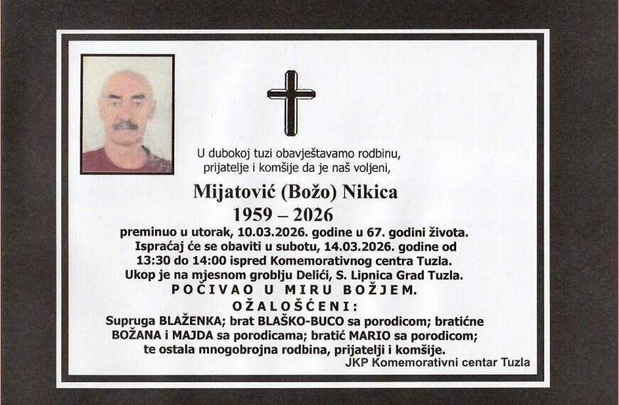 In memoriam, Mijatovic