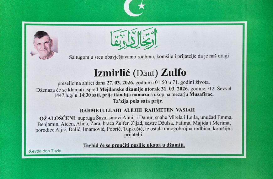 In memoriam, Izmirlic