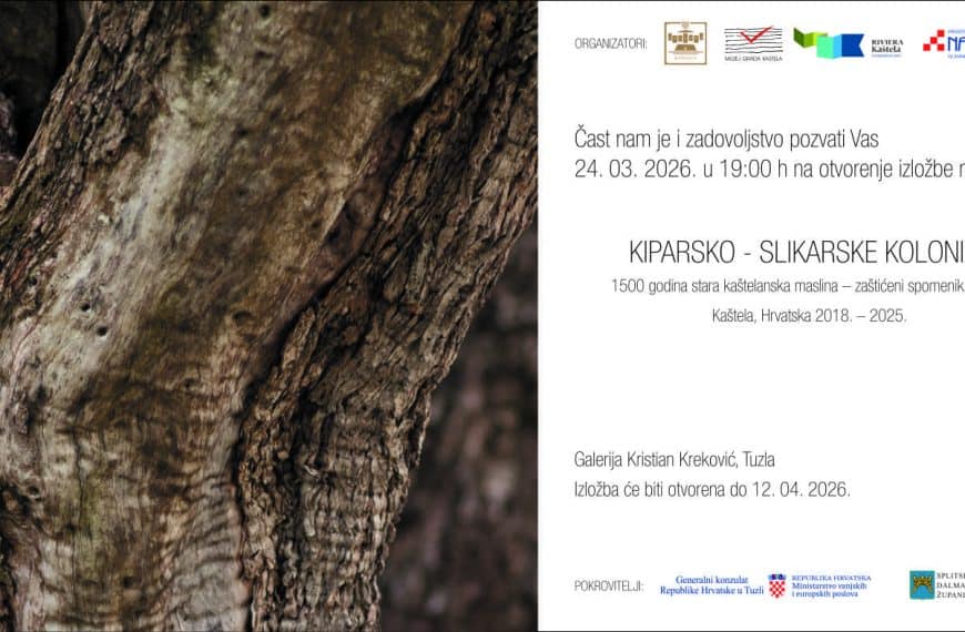 Uskoro u Tuzli: Izložba “1500 godina stara kaštelanska maslina”