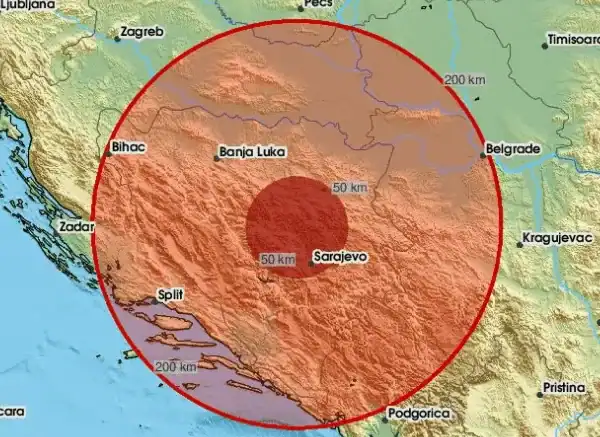 Zemljotres pogodio BiH, epicentar u blizini Tešnja – “Kratak i jak udar”