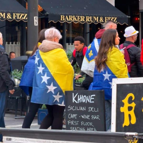 fudbal, Cardiff, Vels, navijaci, BiH