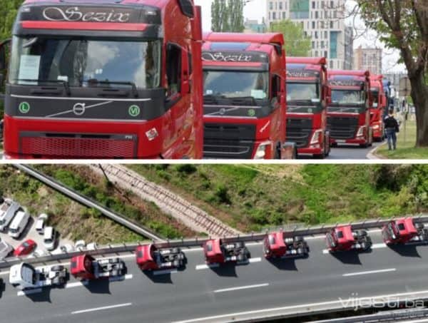 “U ponedjeljak potpuna obustava transporta roba”